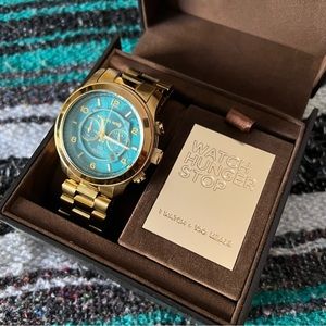 Michael Kors watch hunger stop watch
